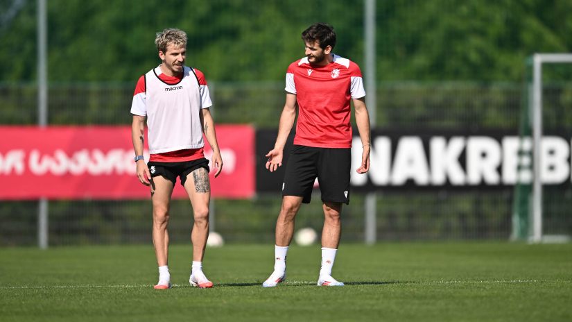 ევრო 2024 | საქართველოს ნაკრებმა ავსტრიაში სრული შემადგენლობით ივარჯიშა