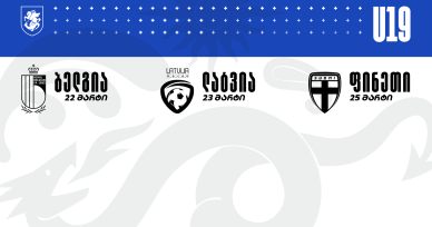 ფუტსალის 19-წლამდე ნაკრები ევროპის ჩემპიონატის მეინ რაუნდში იასპარეზებს