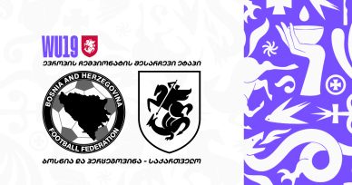 ბოსნია და ჰერცეგოვინა 0:1 საქართველო