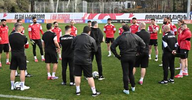 ნაკრებმა სომხეთთან მატჩებისთვის მზადება დაიწყო