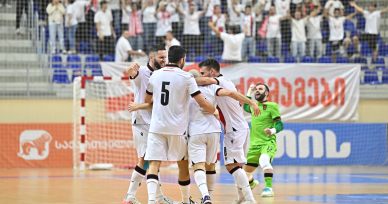 ფუტსალი | საქართველო 4:1 სლოვაკეთი
