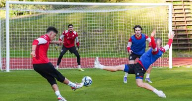 ლატვია V საქართველო - ახალგაზრდულმა რიგაში სრული შემადგენლობით ივარჯიშა