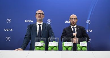 ვაჟთა ასაკობრივი გუნდების წილისყრა ნიონში