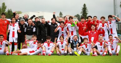 U17 | უელსი 2:2 საქართველო - პირველი ადგილი B ლიგის ჯგუფში