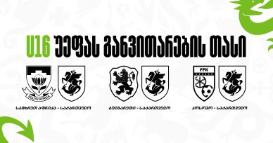 U16| უეფას განვითარების თასი - შემადგენლობა და მატჩების განრიგი