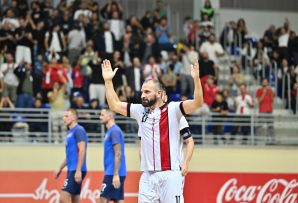 ფუტსალი | საქართველო 4:1 სლოვაკეთი